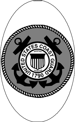 US Coast Guard Military Insignia Decal