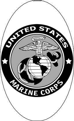 US Marine Corp  Military Insignia Decal