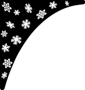 Snowflake top Corner